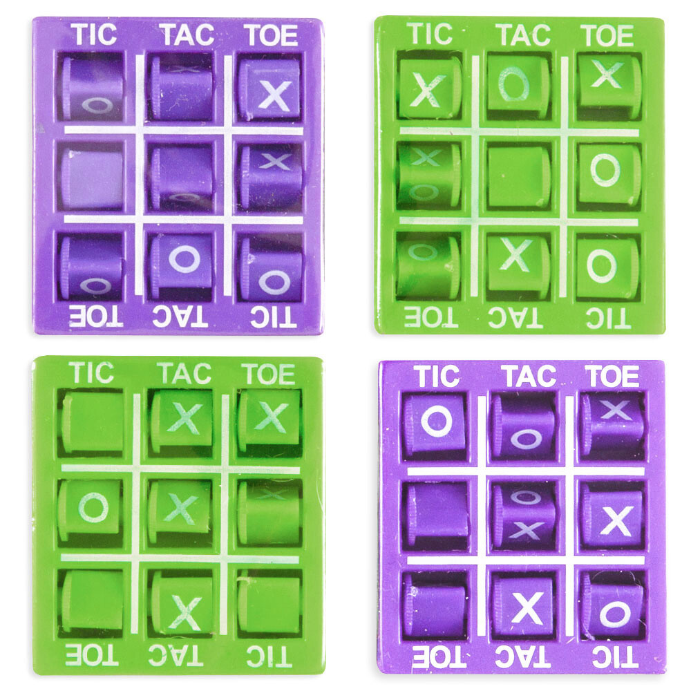Favours - Tic Tact Toe  - 4pkg