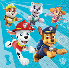 Napkins-BEV-Paw Patrol-16pk-2ply