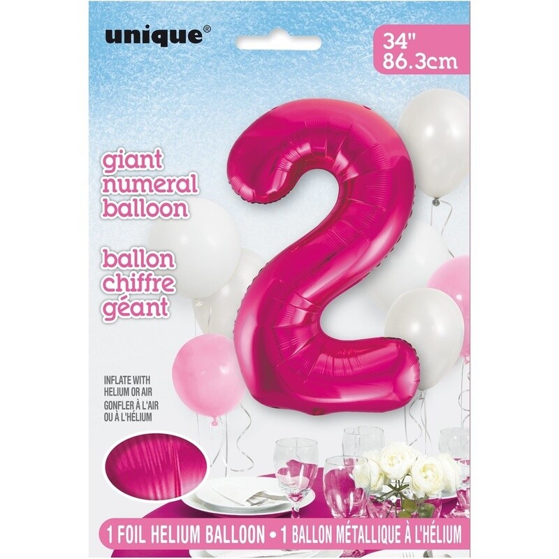 Foil Balloon - Pink #2 - 34&quot;