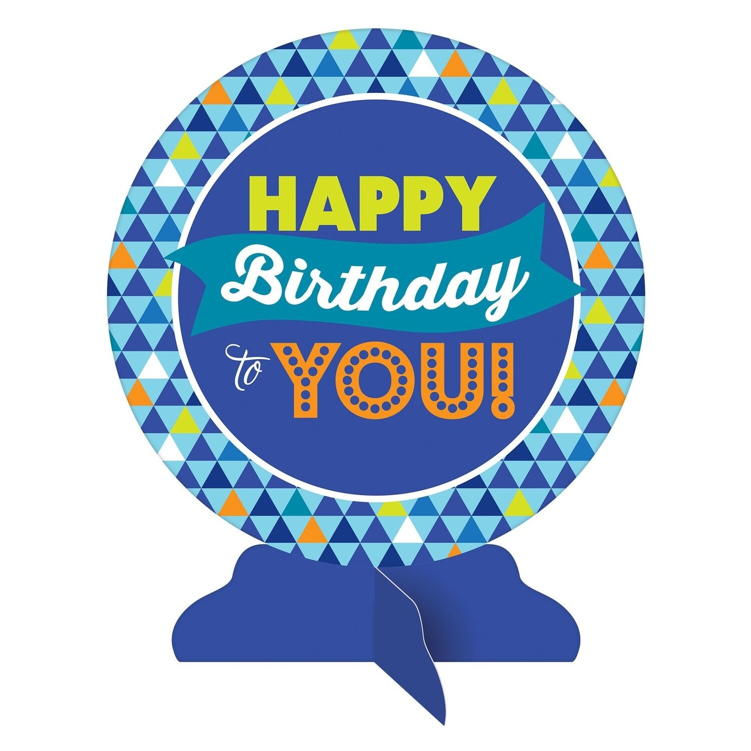 Centerpiece - True Blue BDAY - 1 pcs