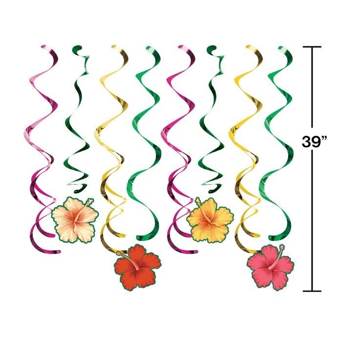 Danglers - Tropical Flowers - 8 pcs