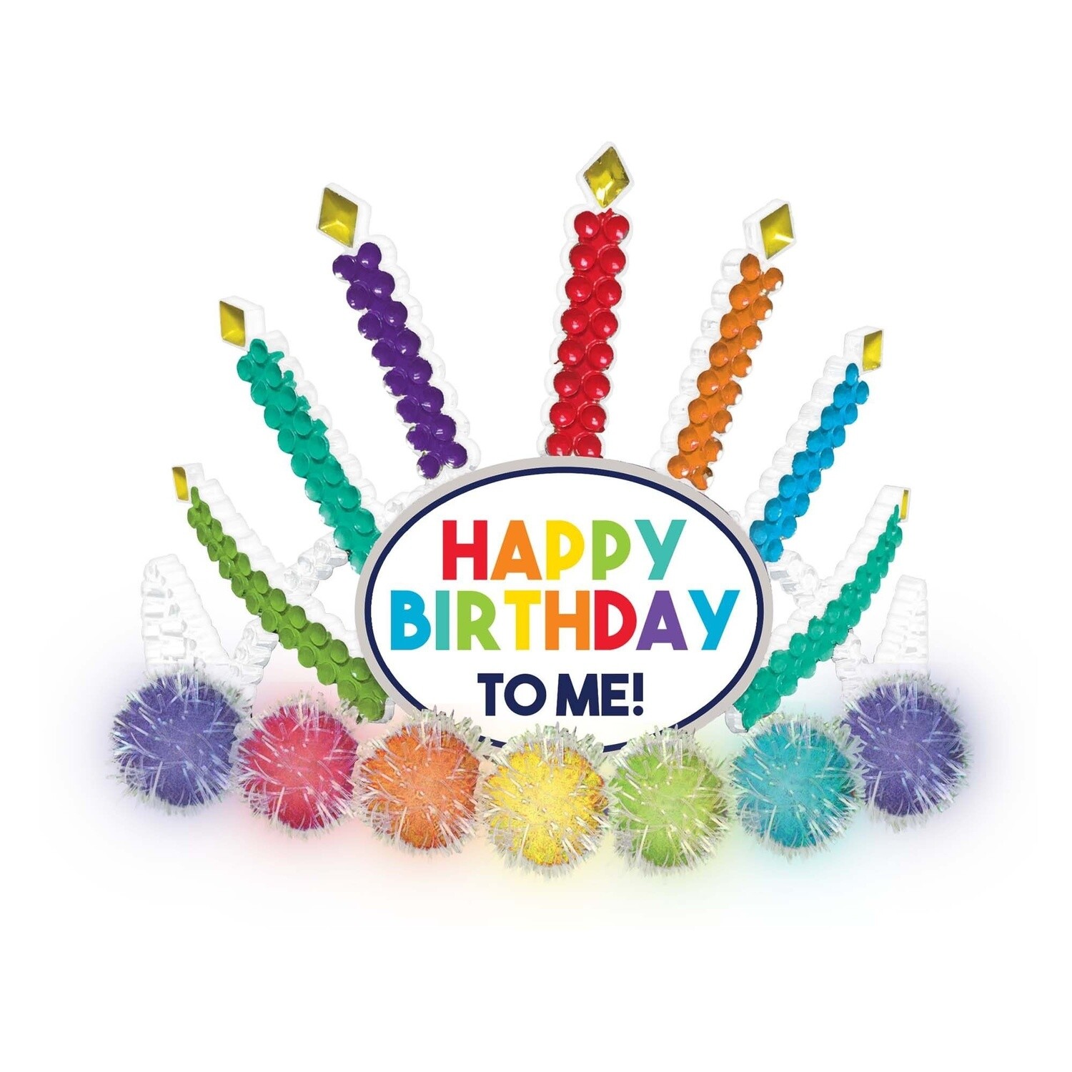 Tiara - Birthday  Celebration - Light up  - 1 pc