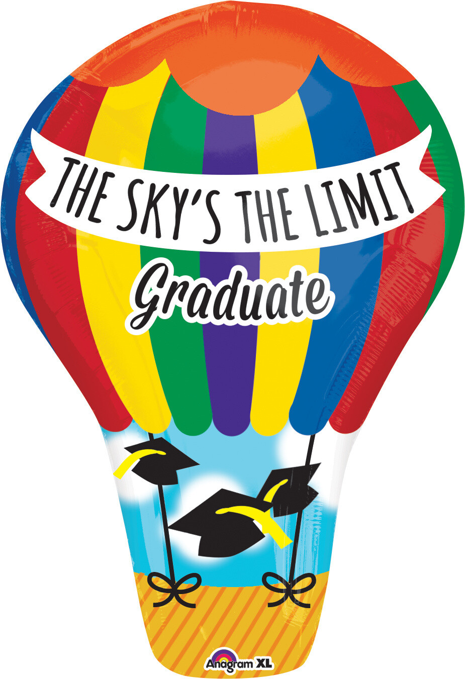 Foil Balloon - The Sky&#39;s The Limit - Graduate