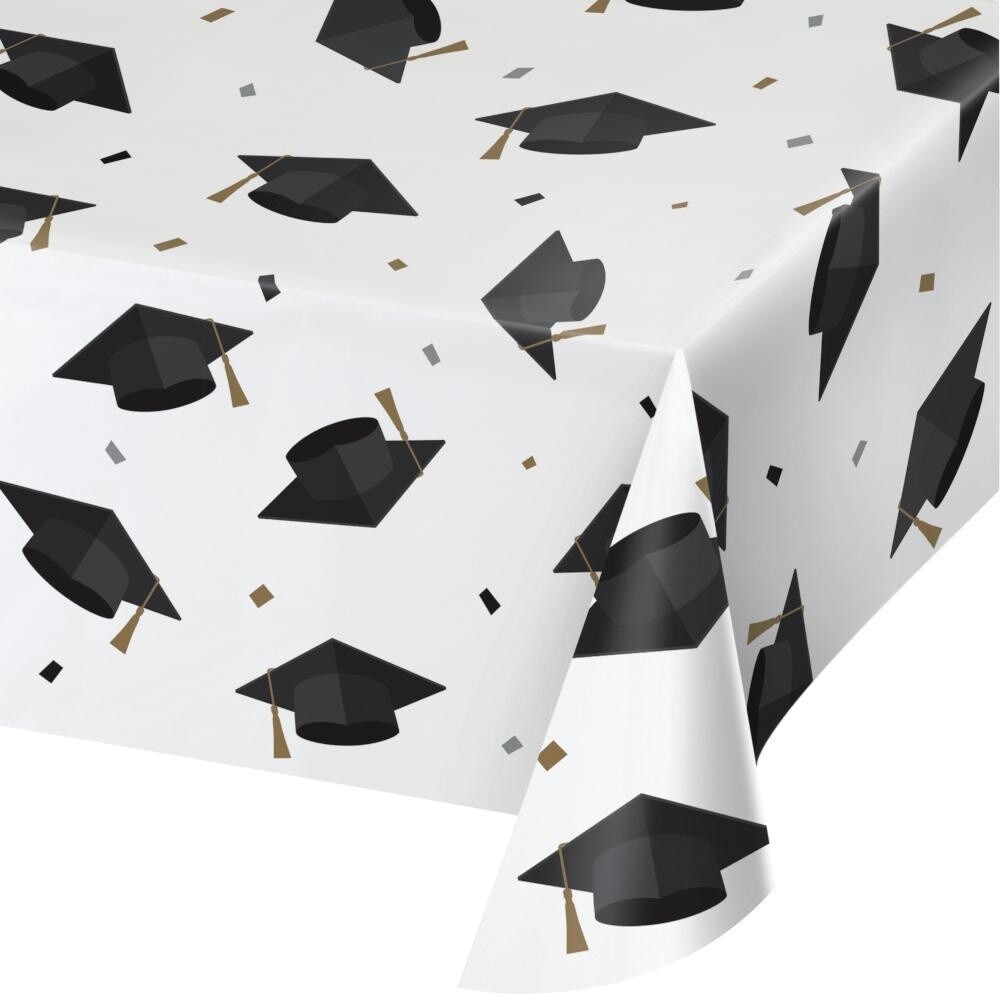 Tablecover - Grad Toss - Paper - 54&#39;&#39; x 102&#39;&#39;