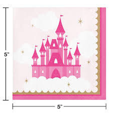 Napkins - BV - Little Princess - 16pkg - 2ply