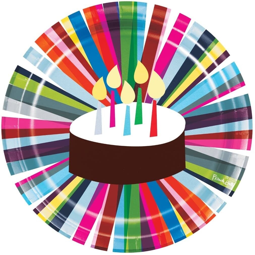Plates - LN Birthday Cake