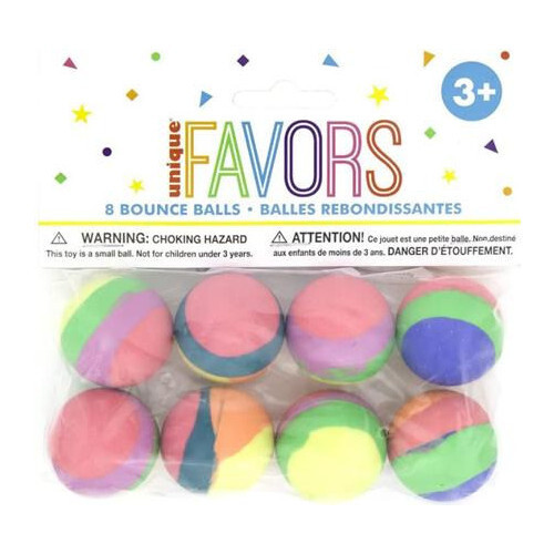 Favors - Bounce Balls - 8pkg