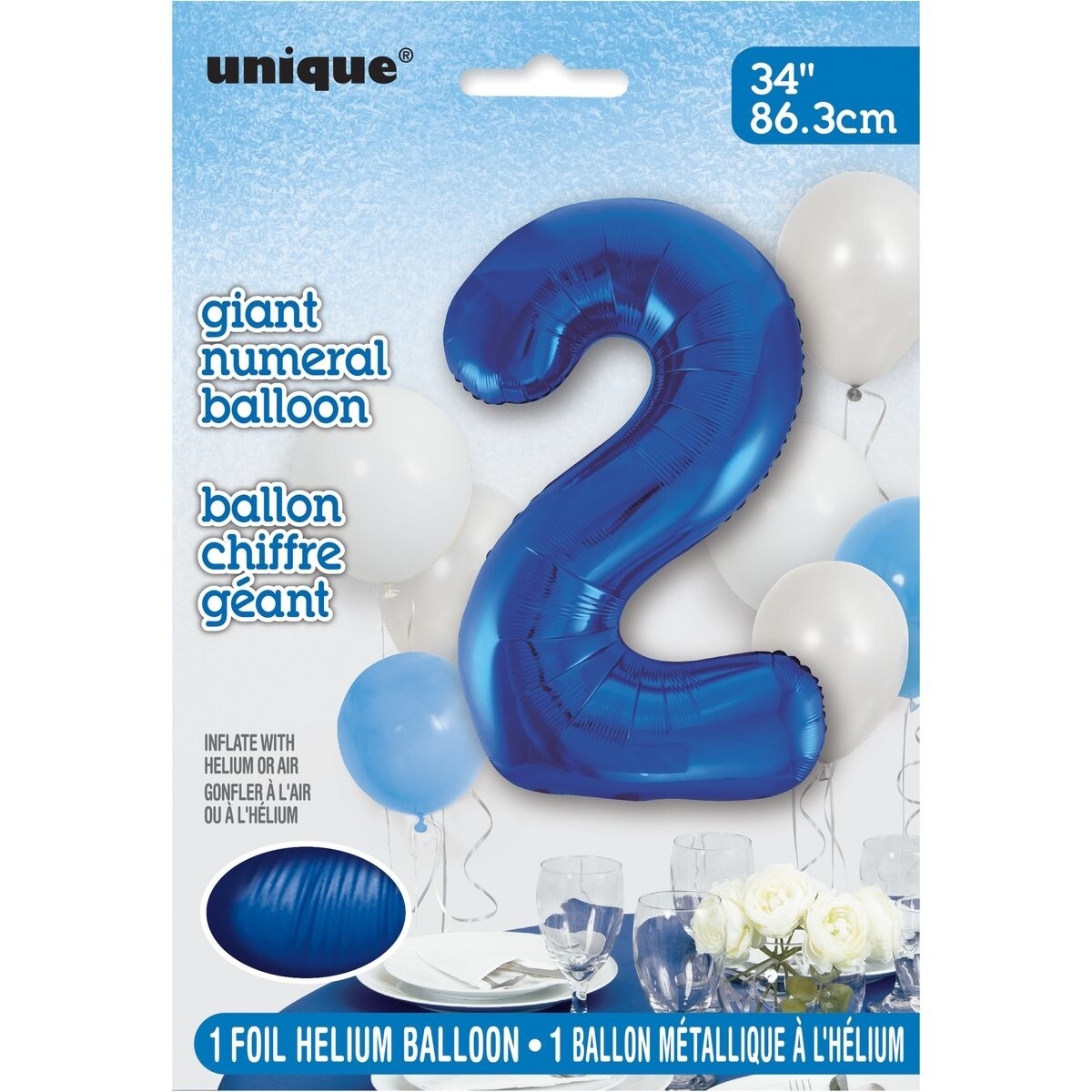 Foil Balloon - Royal Blue #2 - 34&quot;