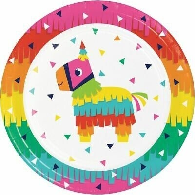 Plates - LN - Fiesta Fun - 8pkg