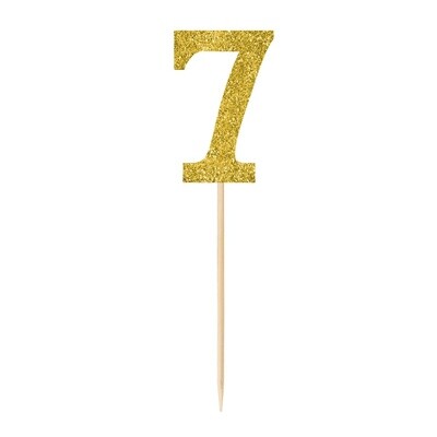 Picks - Glitter - #7 - 4pkg