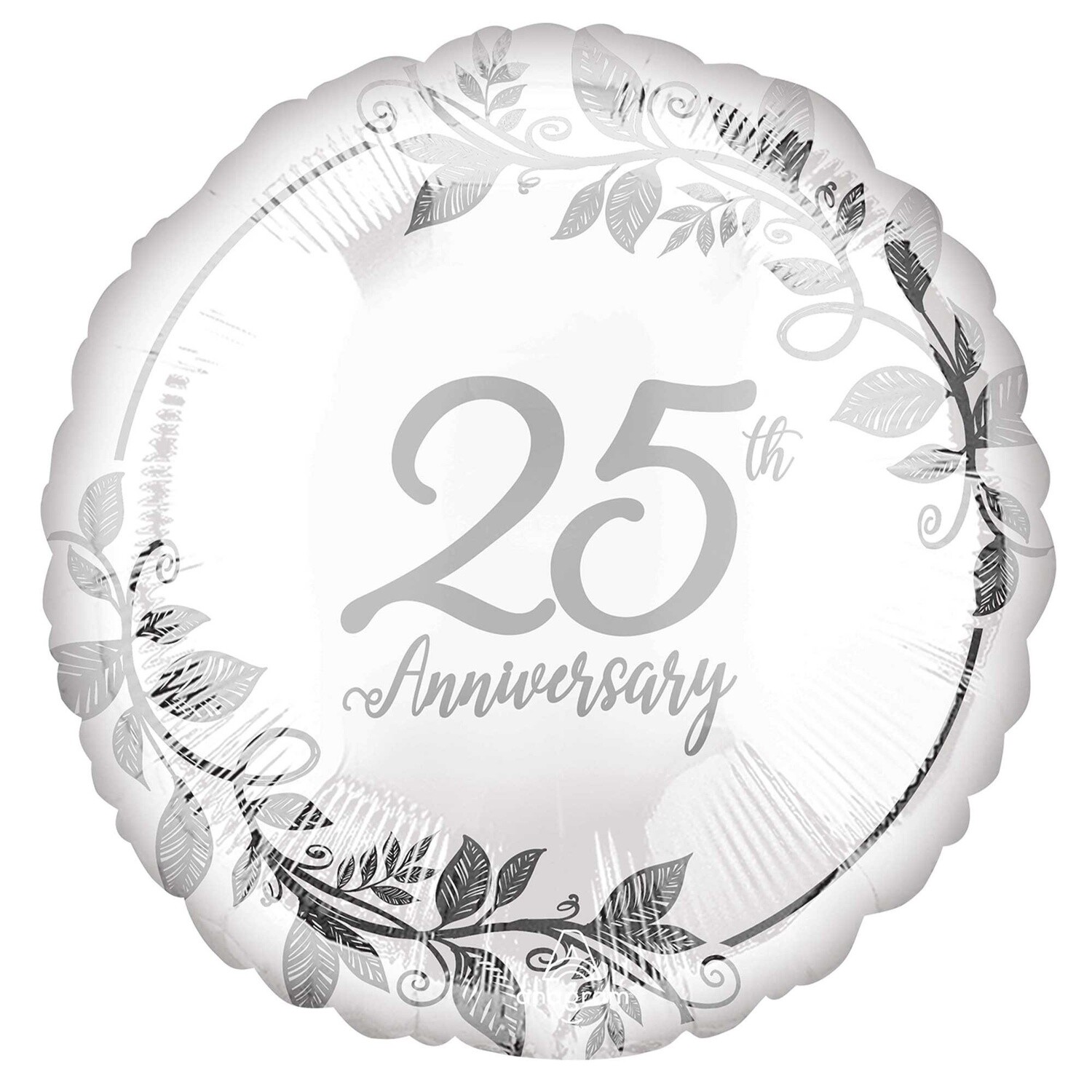 Foil Balloon - 25th Anniversary - 18&quot;