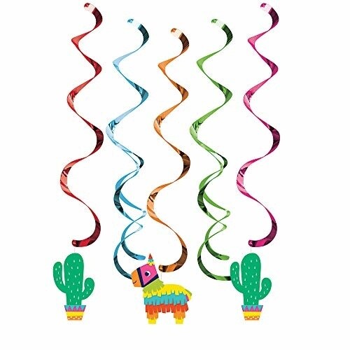 Dizzy Danglers - Fiesta Fun  Party - 5pcs