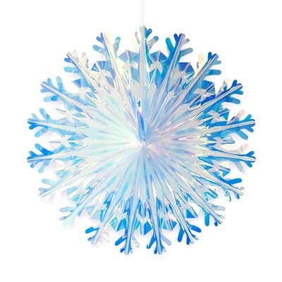 Fan - Crystal Shimmer -  18&quot; - 1pc