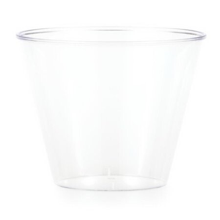 Portion Cups with Lid - Plastic - 5.5 oz. 16pk