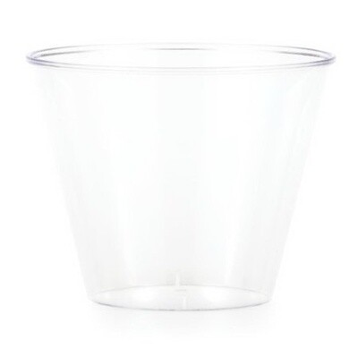 Portion Cups with Lid - Plastic - 5.5 oz. 16pk