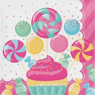 Napkins - LN - Candy Bouquet - 16pkg - 2ply