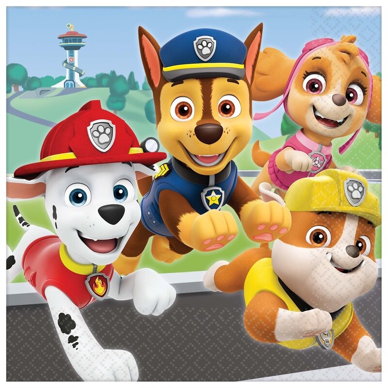 Paw Patrol™ Adventures Luncheon Napkins- 16 pcs - 2 ply
