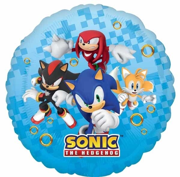 Foil Balloon - Sonic The Hedgehog - 18&quot;