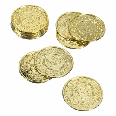 Favors - Gold Coins - 100 PCS