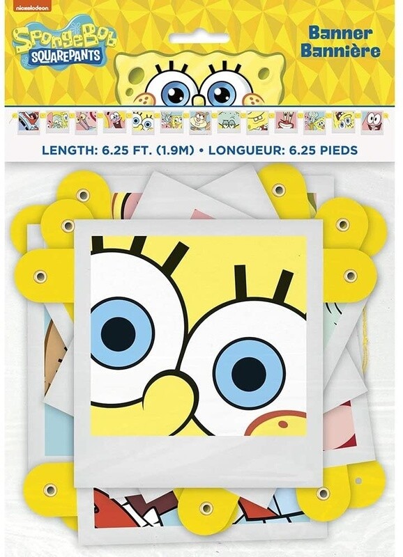 Banner - SpongeBob - 6.25 FT