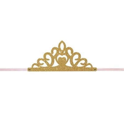 Tiaras - Princess - Glitter - 8 PK