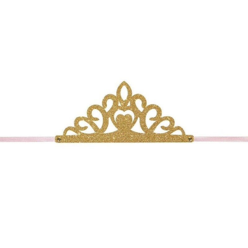 Tiaras - Princess - Glitter - 8 PK
