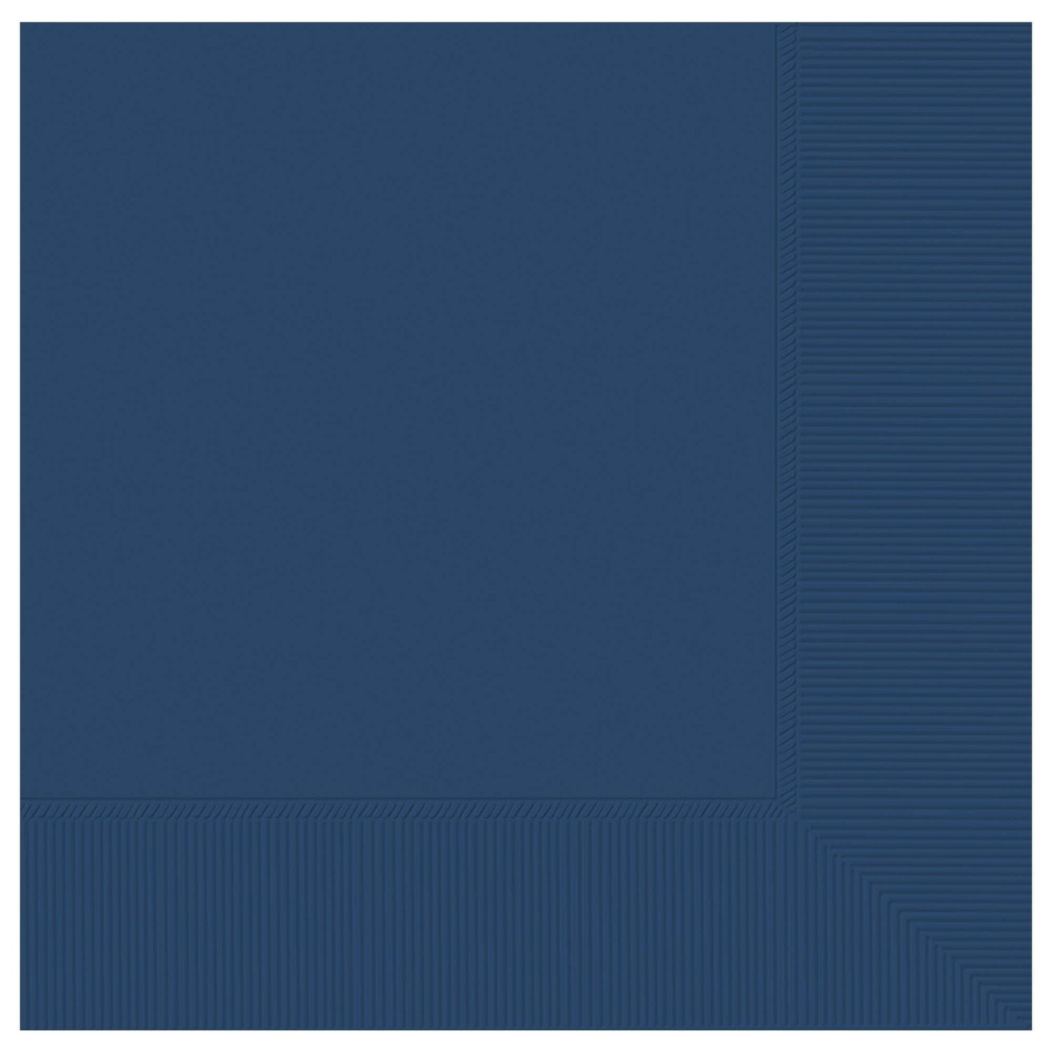 Napkins 50pc Navy Flag Blue 12 7/8 X 12 7/8&quot; 3ply