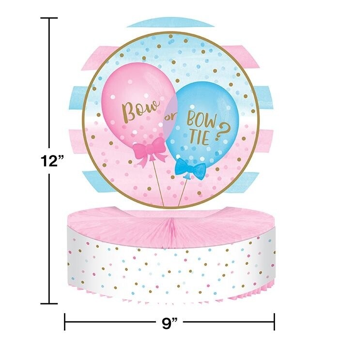 Centerpiece - Gender Reveal  - 9&quot; X 12&quot;