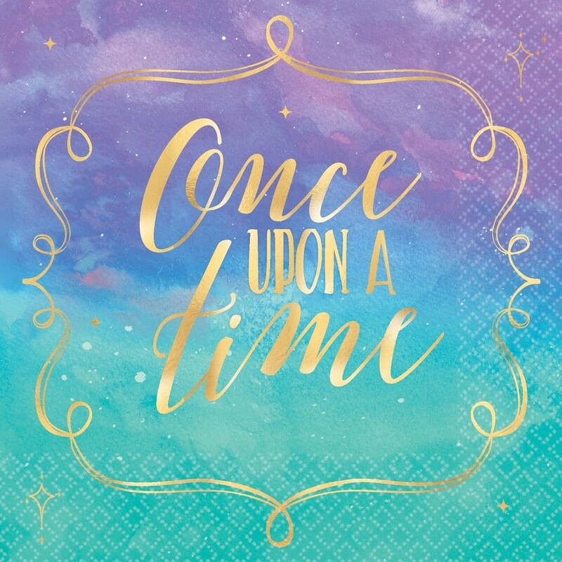 Napkins - Bev - Disney Princess Hot Stamped