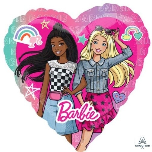 Foil Balloon - Barbie Jumbo Shape - 28&quot;