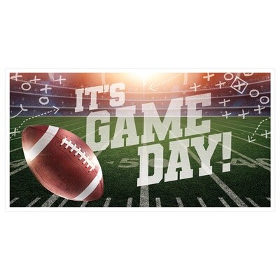 Banner - Football - It&#39;s Game day - 33.5&quot;X65&quot;
