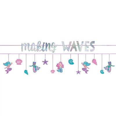 Banner Kit - Shimmering Mermaid - 2 PCS
