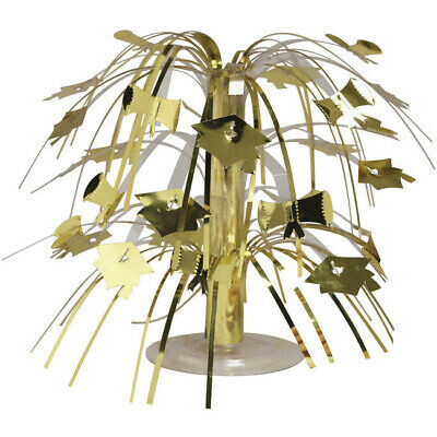 Centerpiece - Grad - Gold - 8.5&quot;