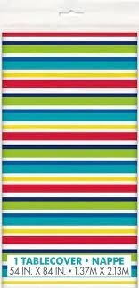 Table Cover - Peppy BDAY - 54&quot; X 84&quot; Rectangle - 1 pc