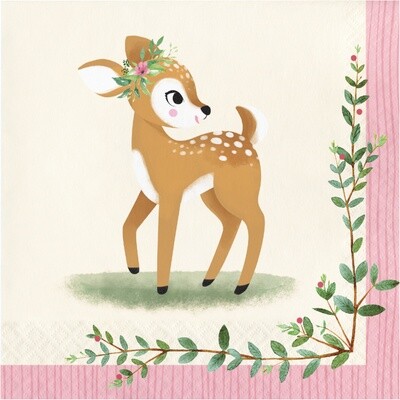 Napkins - Deer little One - 16 Pk - 2 Ply