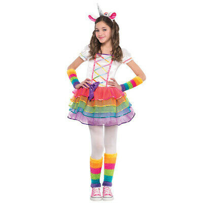 Costume - Rainbow Unicorn - Kids - Medium