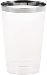 Plastic Clear  Tumblers - 8pcs - 12 oz.