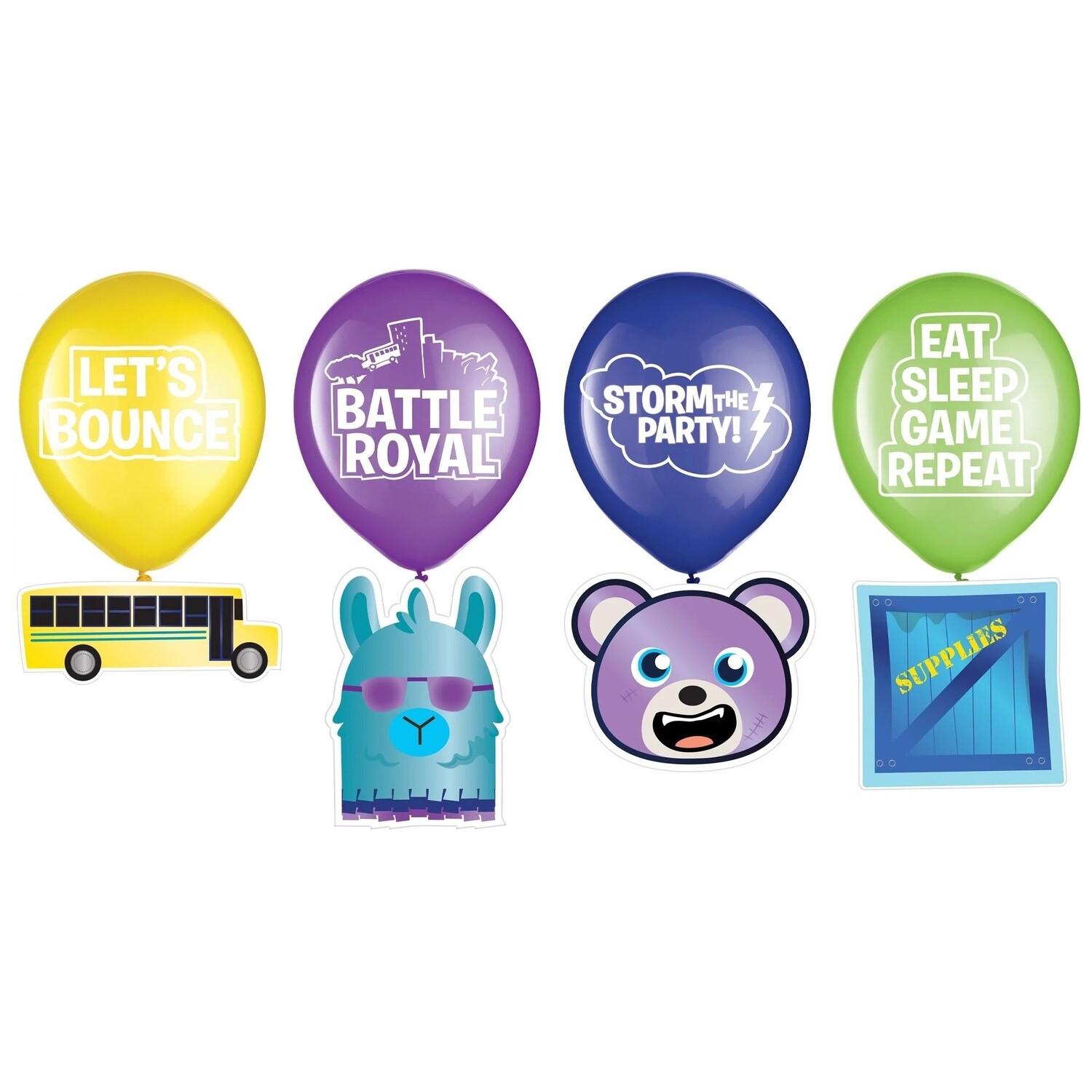 Balloons - Battle Royal - 12 PCS