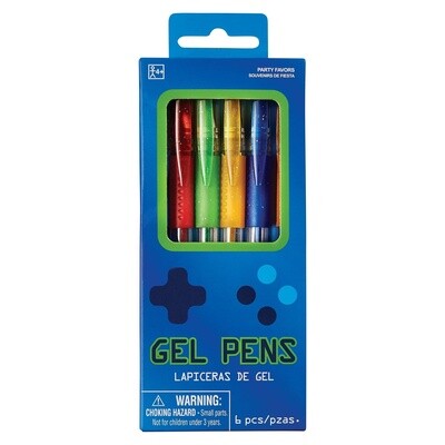 Gel Pens - Multi Color - 6 PCS