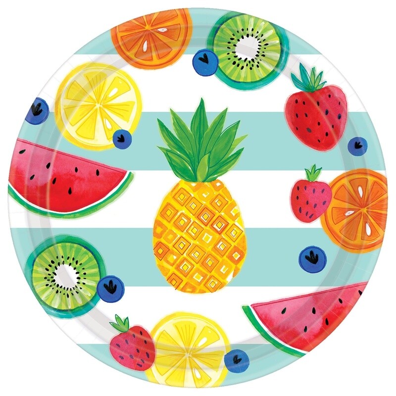 Plates - DN - Hello Summer - 8pkg