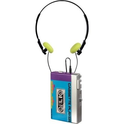 Cassette Player -Old School - 2pcs