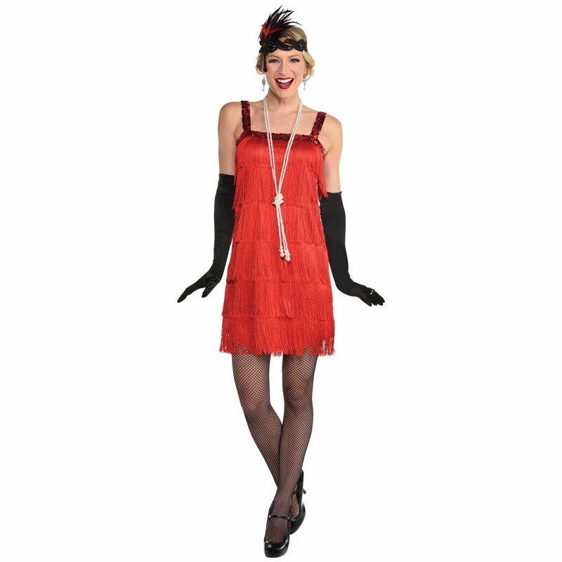 Costume - Ruby Flapper - Adult -  L/XL