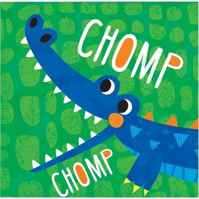 Napkins Bev - Alligator Party - 16pk