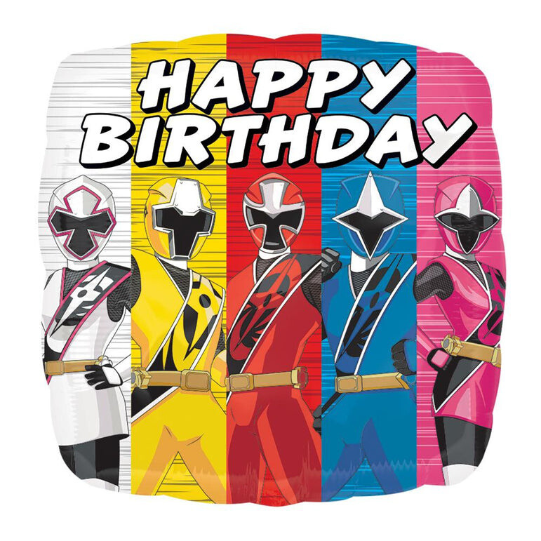 Foil Balloon - Power rangers - 18&quot;