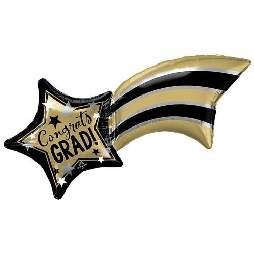 Foil Balloon - Supershape - Congrats Grad - 27&#39;&#39;