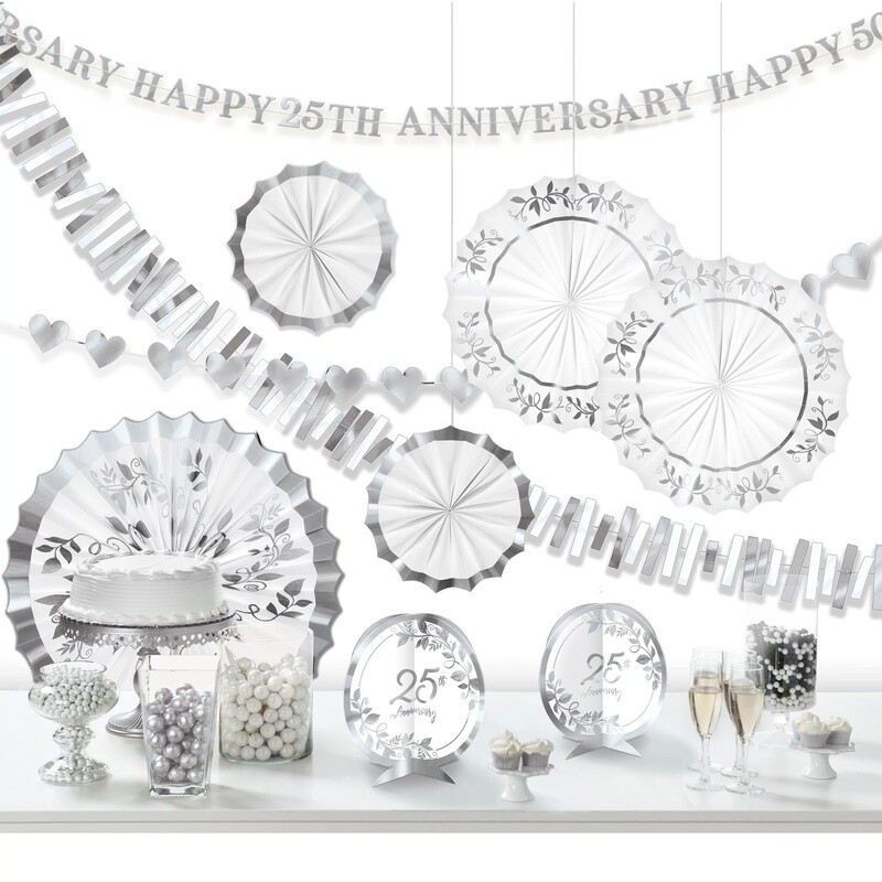 Room Decorating Kit - 25th Anniversary