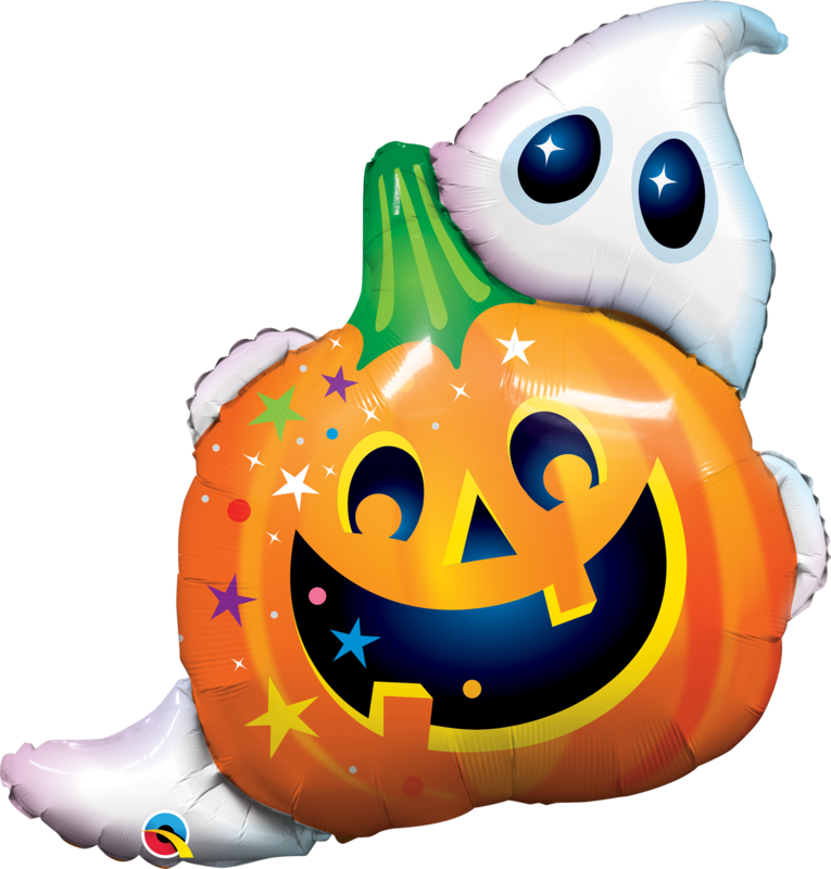 Foil Balloon - Halloween - Jack N&#39; Host - 33&quot;
