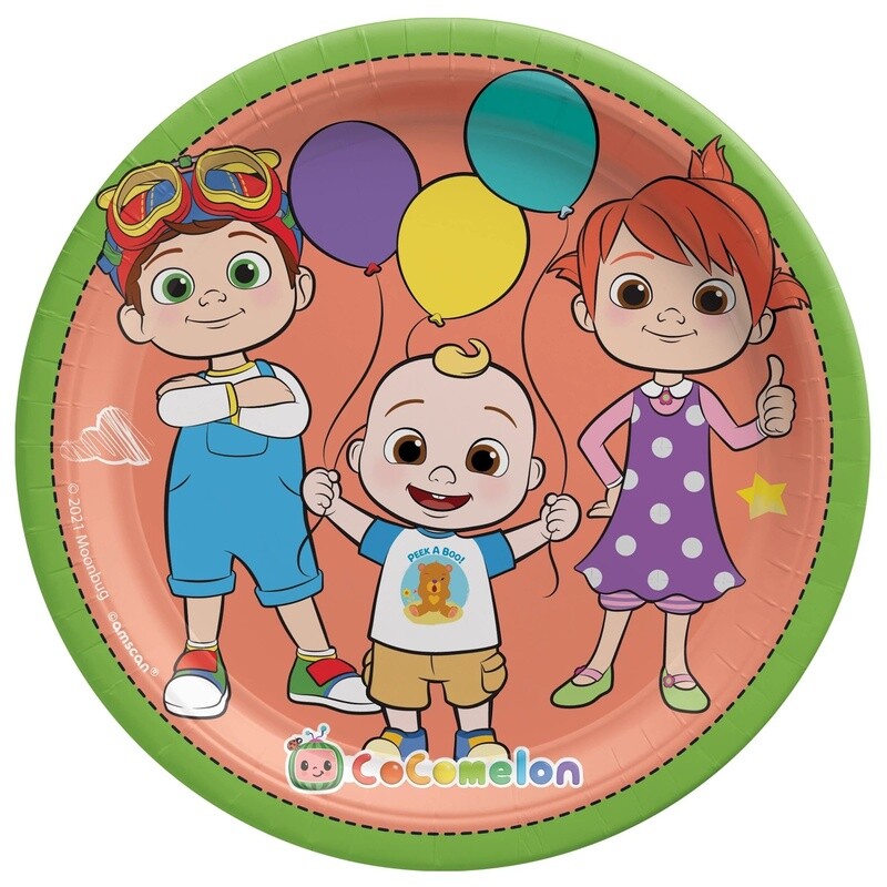 Plates Bev - Cocomelon
