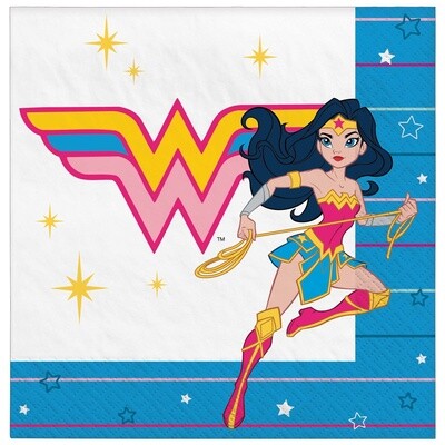 Napkins - LN - Wonder Woman - 16pkg - 2ply