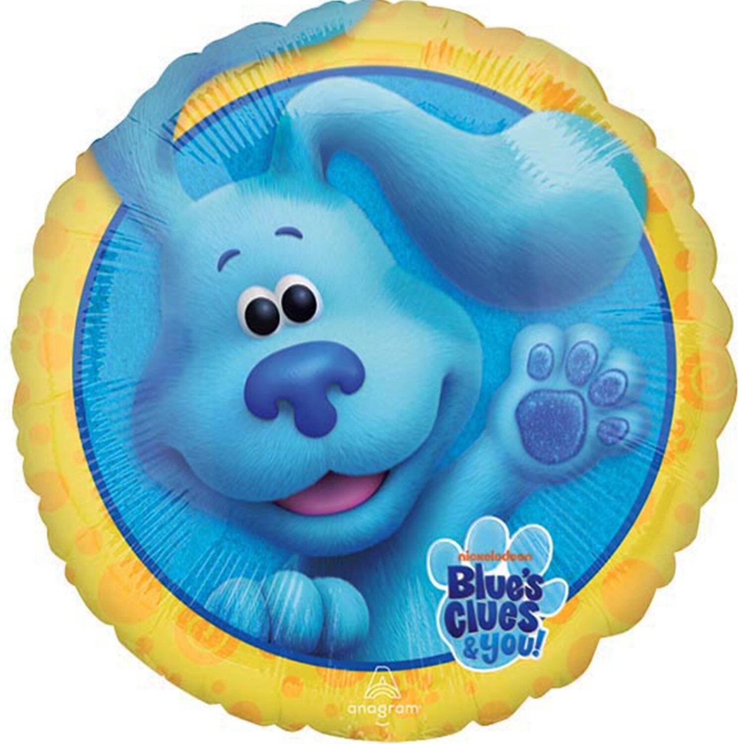 Foil Balloon - Blue&#39;s Clues &amp; You - 18&quot;